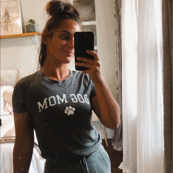 Tops - DOG MOM TEE